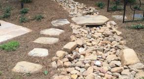 Stone and Rock Pathway